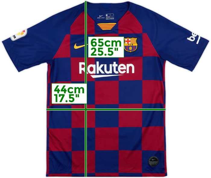 2019-20 Barcelona Home Shirt - 8/10 - (XL.Boys)