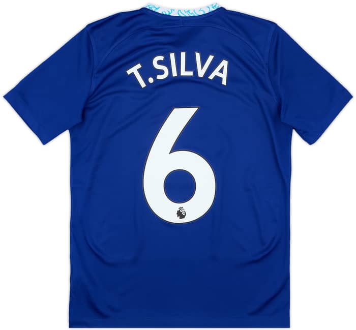 2022-23 Chelsea Home Shirt T.Silva #6 - 9/10 - (XL.Boys)