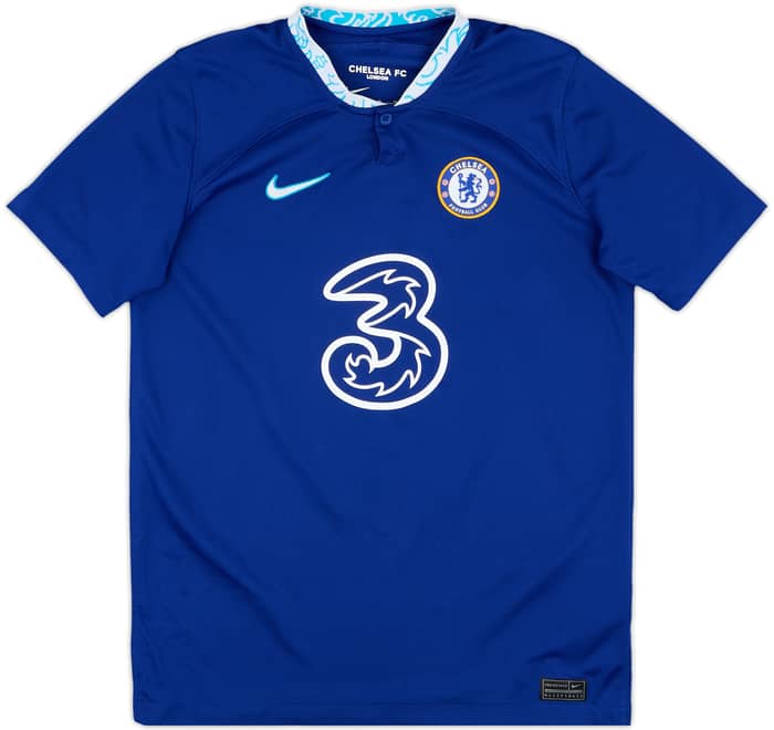 2022-23 Chelsea Home Shirt T.Silva #6 - 9/10 - (XL.Boys)