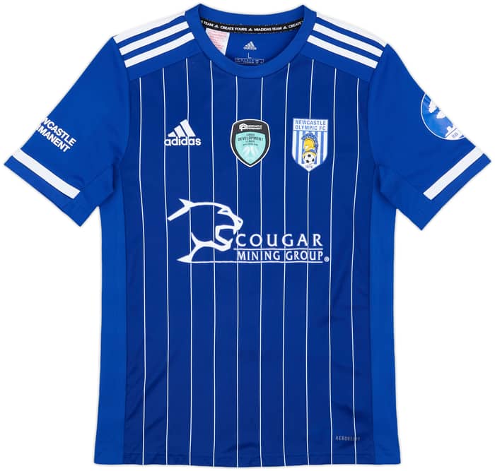 2022-23 Newcastle Olympic Home Shirt #8 - 8/10 - (L.Boys)