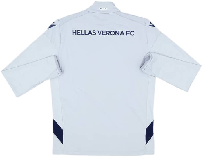 2022-23 Hellas Verona Macron 1/4 Zip Drill Top - 8/10 - (M)