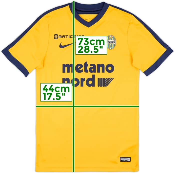 2016-17 Hellas Verona Away Shirt #10 - 7/10 - (S)