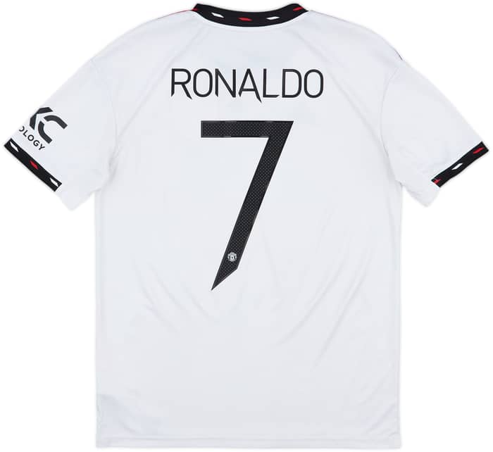 2022-23 Manchester United Away Shirt Ronaldo #7 - 5/10 - (XL.Boys)