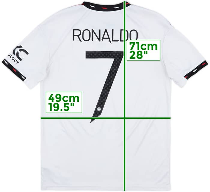 2022-23 Manchester United Away Shirt Ronaldo #7 - 5/10 - (XL.Boys)