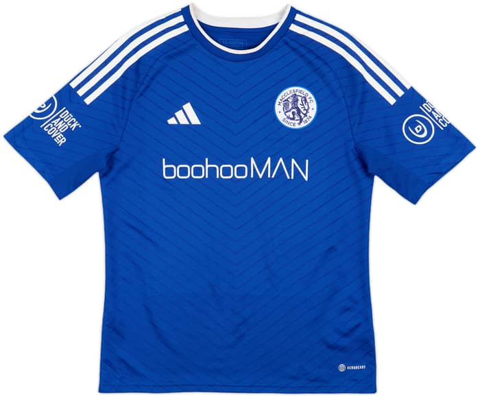 2023-24 Macclesfield FC Home Shirt #2 - 9/10 - (L.Boys)