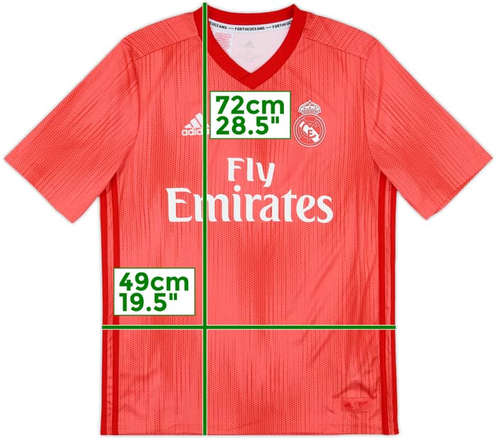 2018-19 Real Madrid Third Shirt - 10/10 - (XL.Boys)