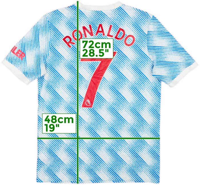 2021-22 Manchester United Away Shirt Ronaldo #7 - 7/10 - (XL.Boys)