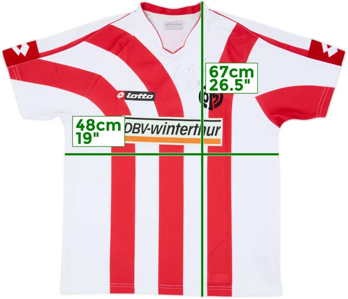 2006-07 FSV Mainz Signed Home Shirt - 7/10 - (XL.Boys)