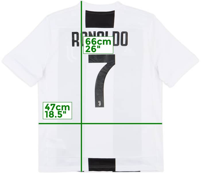 2018-19 Juventus Home Shirt Ronaldo #7 - 8/10 - (L.Boys)