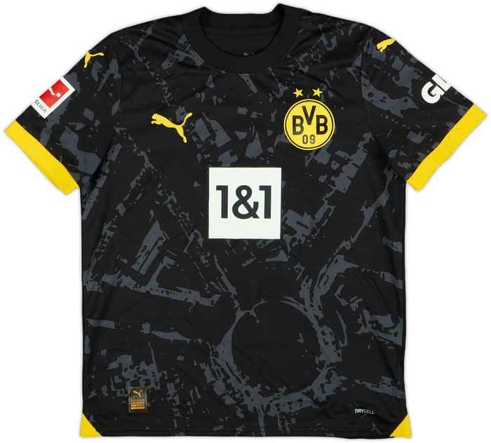 2023-24 Borussia Dortmund Away Shirt Karl #2 - 5/10 - (L.Boys)