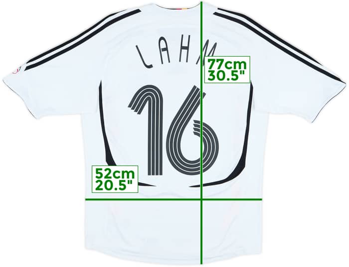 2005-07 Germany Home Shirt Lahm #16 - 8/10 - (S)