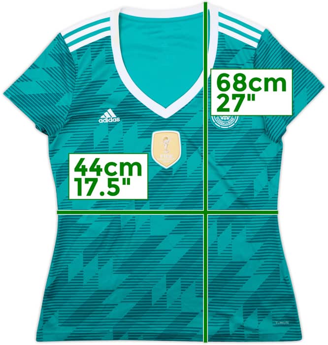 2018-19 Germany Away Shirt - 5/10 - (Women's L)