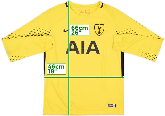2017-18 Tottenham GK Shirt - 6/10 - (XL.Boys)