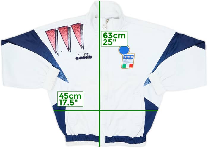 1992 Italy Diadora Track Jacket - 5/10 - (M.Boys)