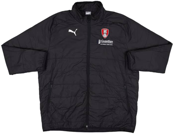 2018-19 Rotherham Puma Padded Bench Coat - 8/10 - (XL)