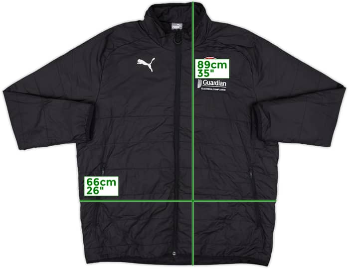 2018-19 Rotherham Puma Padded Bench Coat - 8/10 - (XL)