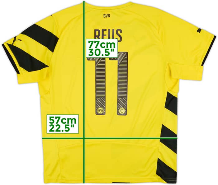 2014-15 Borussia Dortmund Home Shirt Reus #11 - 5/10 - (L)