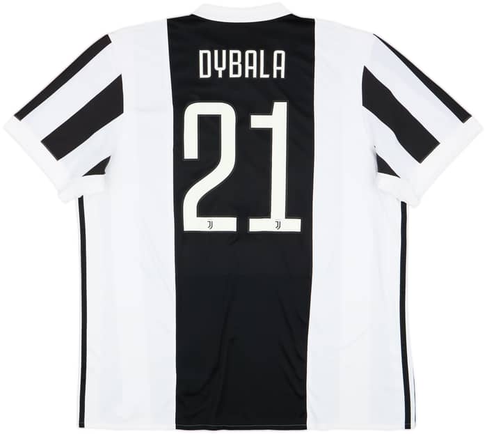 2017-18 Juventus Home Shirt Dybala #10 - 6/10 - (XXL)