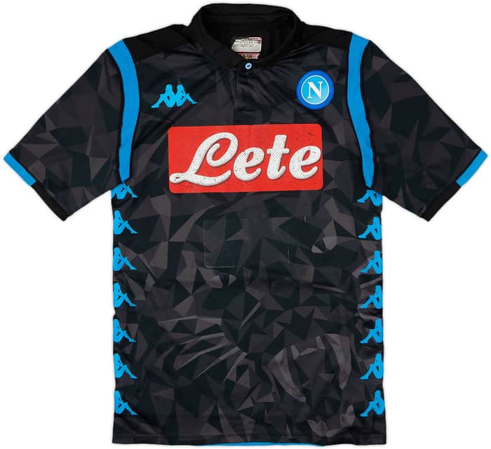 2018-19 Napoli Away Shirt - 4/10 - (S)