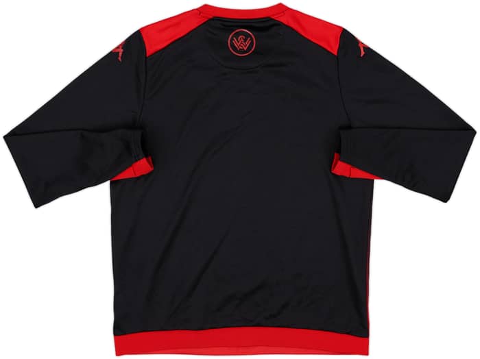 2021-22 Western Sydney Wanderers Player Issue Kappa Sweat Top #2 - 7/10 - (L)
