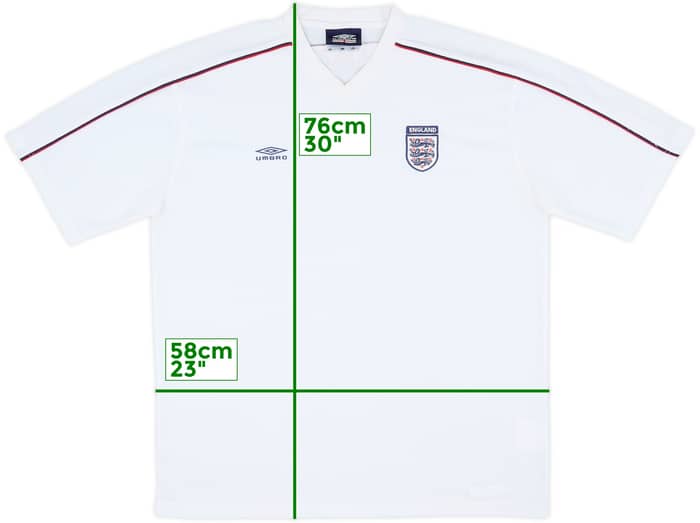 2000-02 England Umbro Training Shirt - 5/10 - (XL)