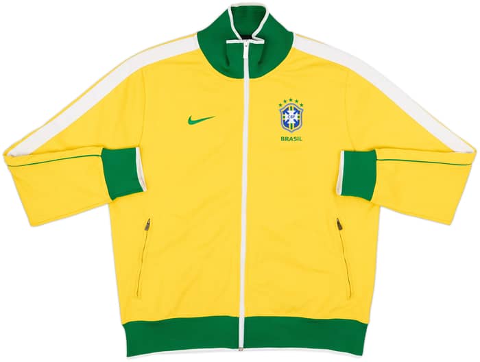 2010-11 Brazil Nike N98 Track Jacket - 6/10 - (L)