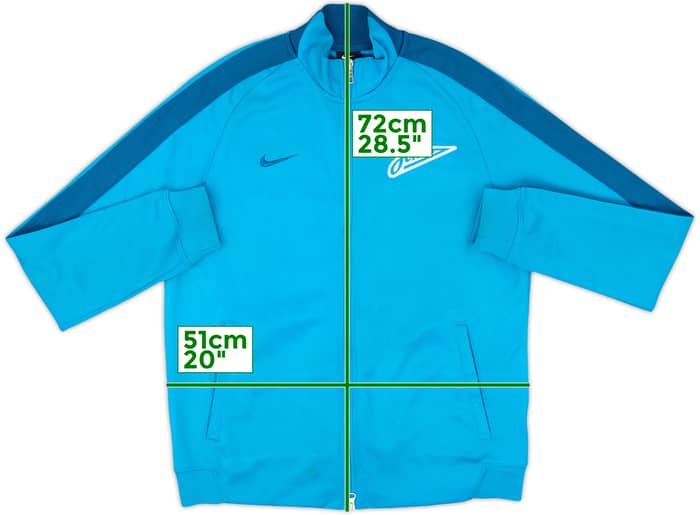 2014-15 Zenit St Petersburg Nike Track Jacket - 7/10 - (M)