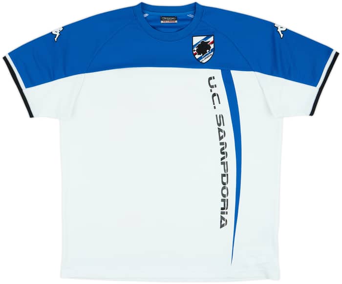 2008-09 Sampdoria Kappa Training Shirt - 5/10 - (XXL)