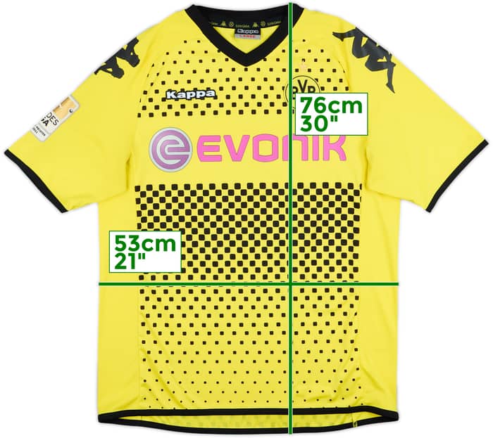 2011-12 Borussia Dortmund Home Shirt Hummels #15 - 5/10 - (L)