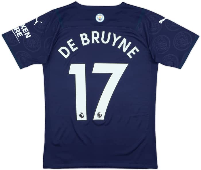 2021-22 Manchester City Third Shirt De Bruyne #17 - 10/10 - (S)