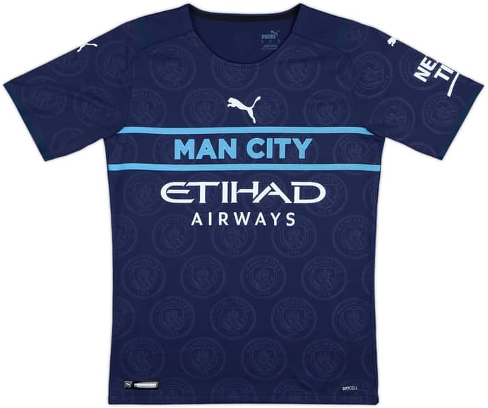 2021-22 Manchester City Third Shirt De Bruyne #17 - 10/10 - (S)
