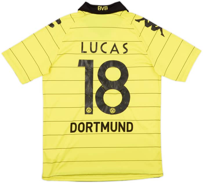 2010-11 Borussia Dortmund Home Shirt Lucas #18 - 6/10 - (L)