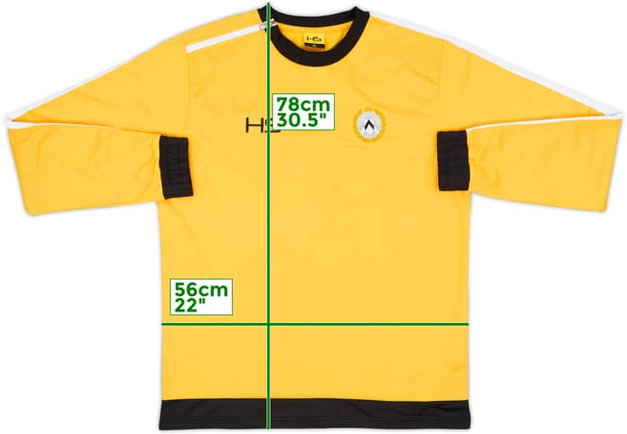 2014-15 Udinese HS Football 1/4 Zip Drill Top - 9/10 - (XL)