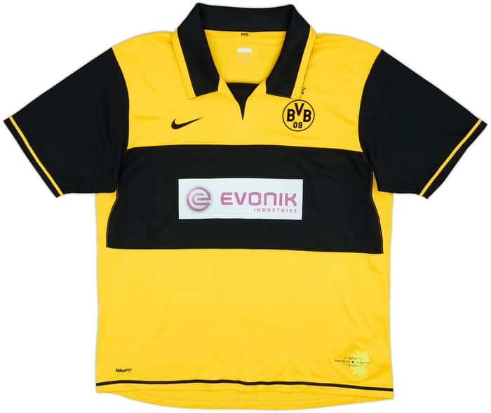 2007-08 Borussia Dortmund Home Shirt Petric #10 - 9/10 - (L)