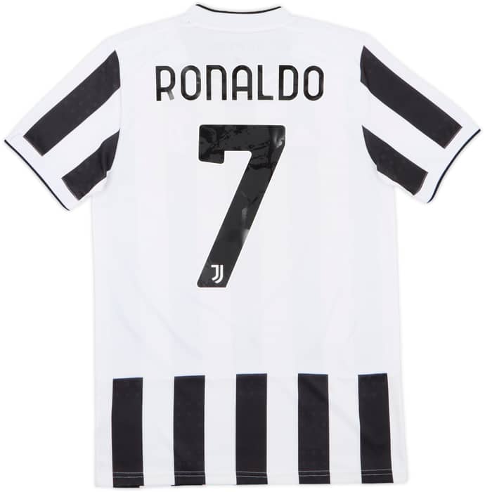 2021-22 Juventus Home Shirt Ronaldo #7 - 8/10 - (S)