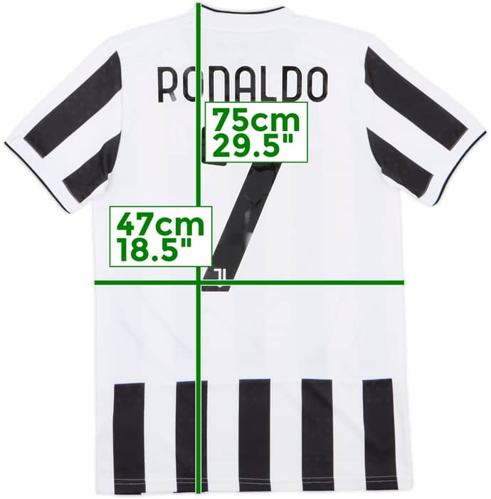 2021-22 Juventus Home Shirt Ronaldo #7 - 8/10 - (S)