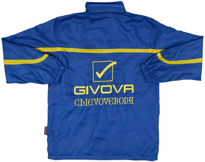 2012-13 Chievo Verona Givova Hooded Track Jacket - 7/10 - (S)