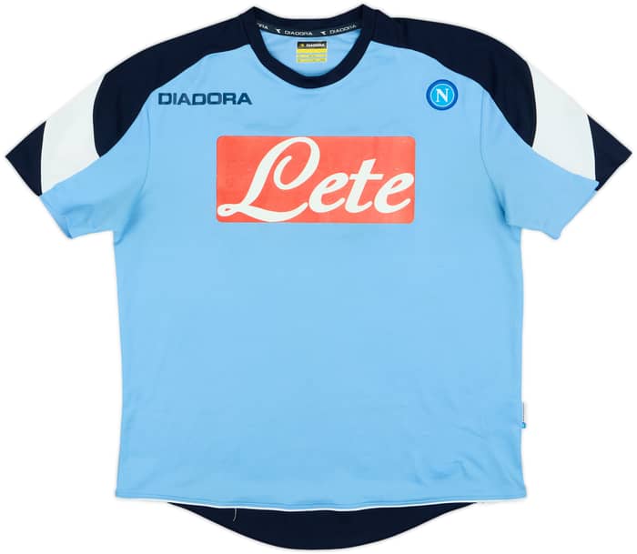 2006-07 Napoli Diadora Training Shirt - 4/10 - (S)