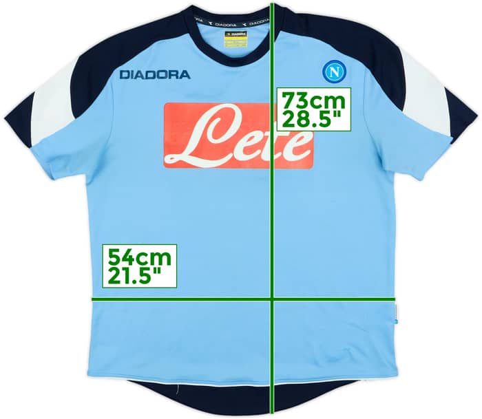 2006-07 Napoli Diadora Training Shirt - 4/10 - (S)