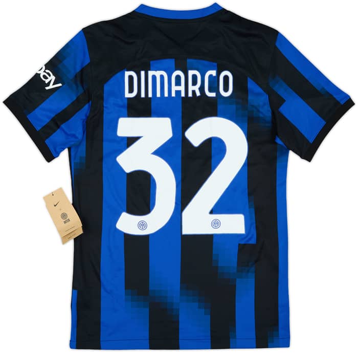 2023-24 Inter Milan Home Shirt Dimarco #32 (S)