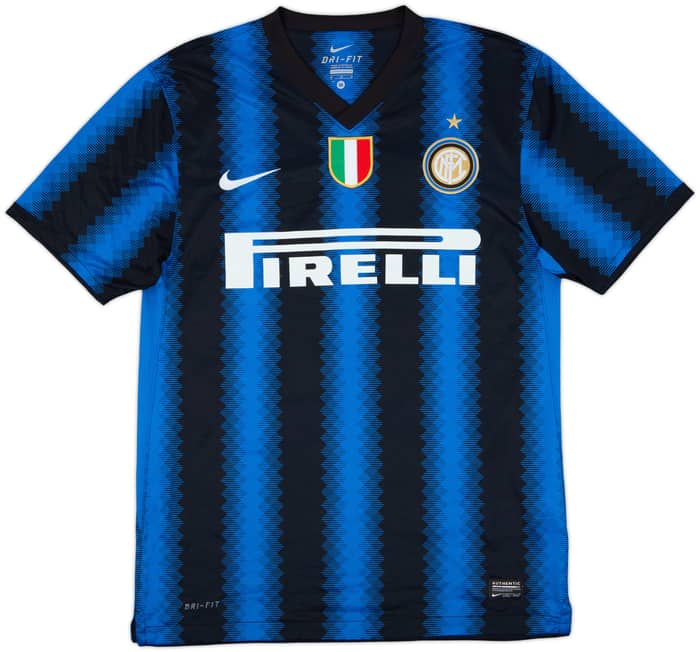 2010-11 Inter Milan Home Shirt Sneijder #10 - 10/10 - (M)