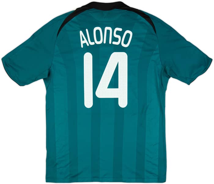 2008-09 Liverpool Third Shirt Alonso #14 - 7/10 - (L)