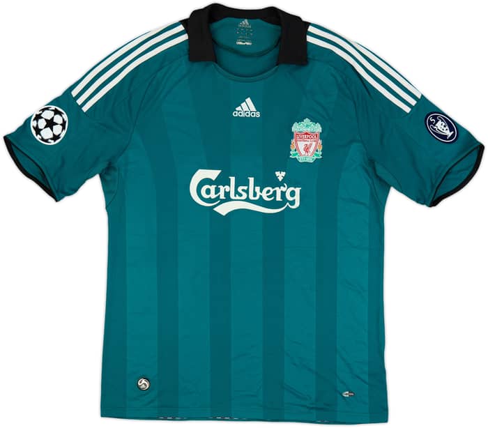 2008-09 Liverpool Third Shirt Alonso #14 - 7/10 - (L)