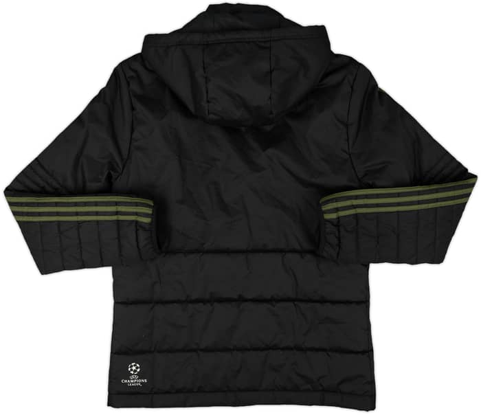 2017-18 Juventus adidas Padded Bench Coat - 7/10 - (S)