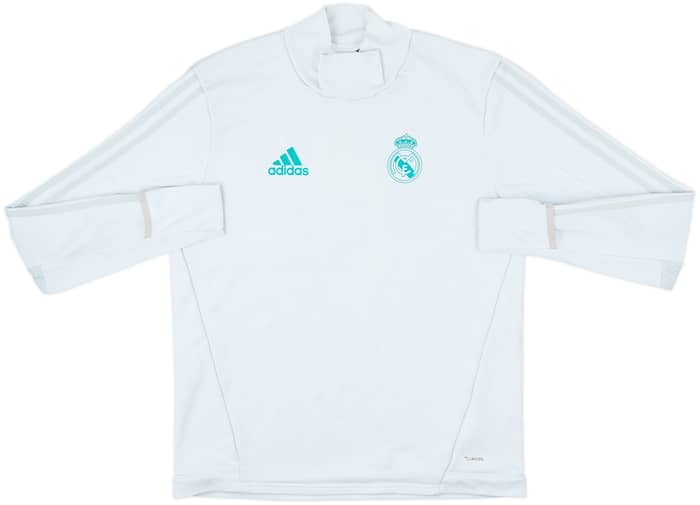 2017-18 Real Madrid adidas Drill Top - 6/10 - (M)
