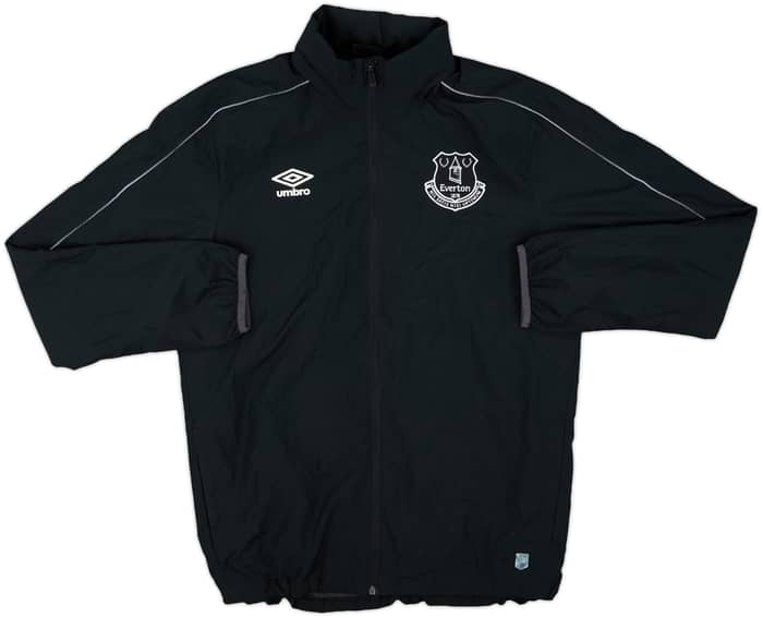2018-19 Everton Umbro Hooded Track Jacket - 10/10 - (M)