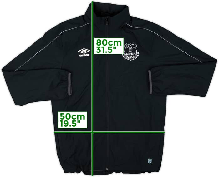 2018-19 Everton Umbro Hooded Track Jacket - 10/10 - (M)