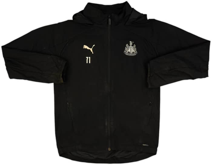 2018-19 Newcastle Player Issue Hooded Rain Jacket #71 - 6/10 - (M)