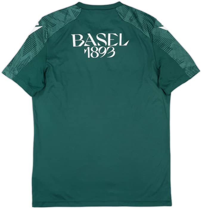 2022-23 FC Basel Staff Issue Macron Training Shirt PF - 8/10 - (L)