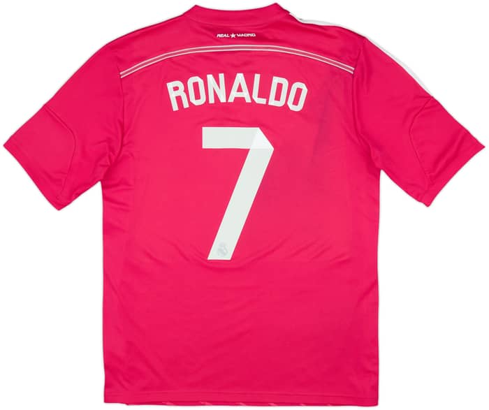 2014-15 Real Madrid Away Shirt Ronaldo #7 - 7/10 - (L)